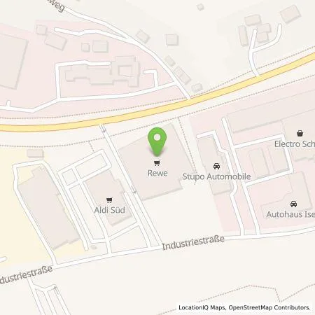 Standortübersicht der Tankstelle EnBW mobility+ AG und Co.KG in 96317 Kronach