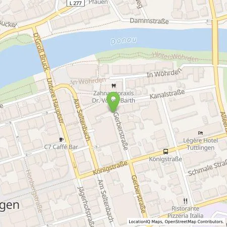 Standortübersicht der Tankstelle LÉGÈRE HOTEL GROUP GmbH & Co. KG in 78532 Tuttlingen