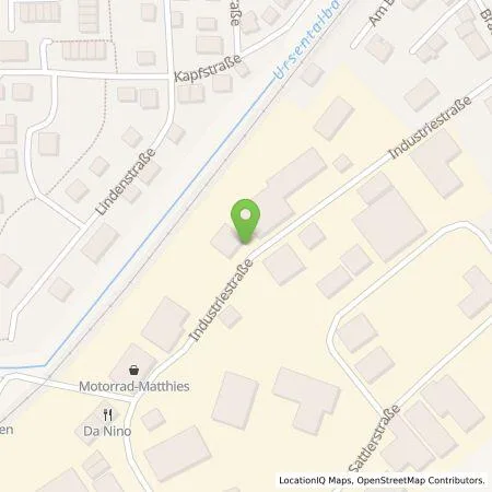 Standortübersicht der Tankstelle Elektro Enslin GmbH in 78532 Tuttlingen