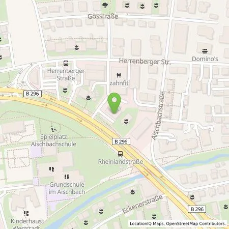 Standortübersicht der Tankstelle Frank Heim Vermietung & Verpachtung in 72070 Tübingen