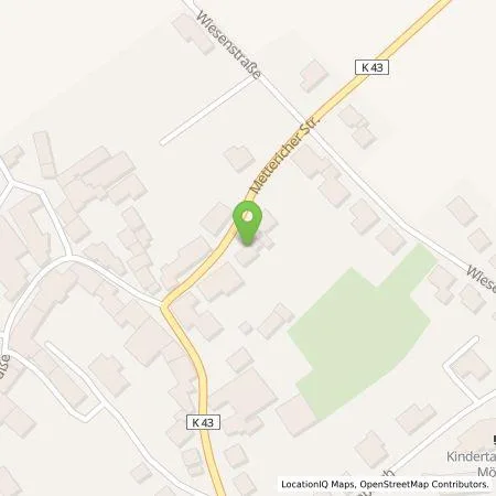 Standortübersicht der Tankstelle Rolf Müller in 54634 Bitburg