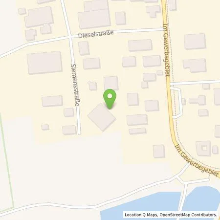 Standortübersicht der Tankstelle Allcolor Malerbedarf GmbH in 91183 Abenberg