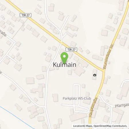 Standortübersicht der Tankstelle Stephan Kreuzer in 95508 Kulmain
