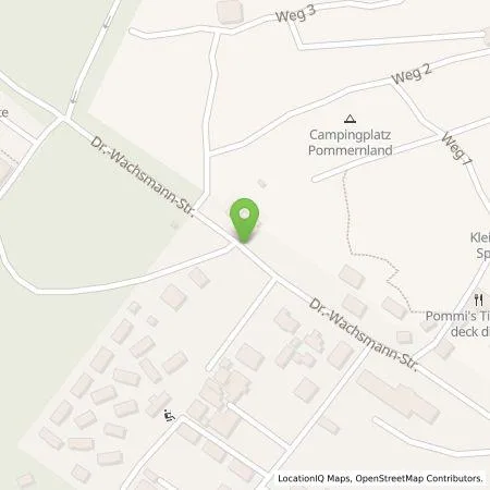 Standortübersicht der Tankstelle Erzbistum Berlin Begegnungsstätte St. Otto in 17454 Zinnwitz