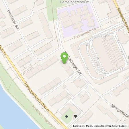 Standortübersicht der Tankstelle vryon GmbH in 97072 Würzburg