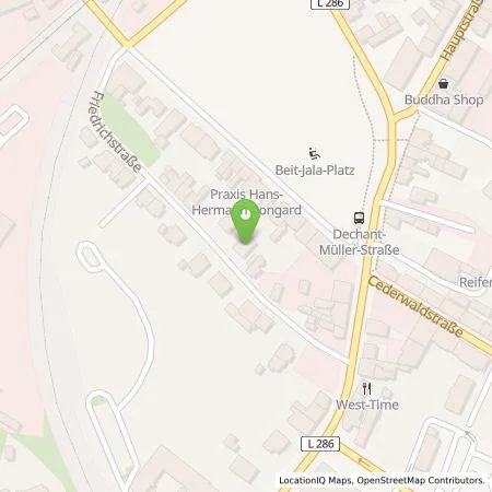 Standortübersicht der Tankstelle Ben Hardt in 51465 Bergisch Gladbach