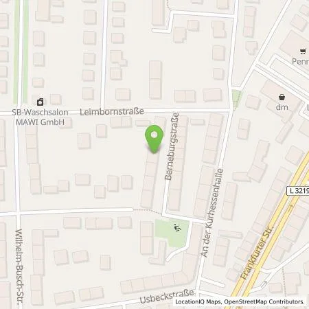 Standortübersicht der Tankstelle Steinbach Immobilien Gbr in 34134 Kassel