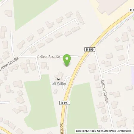 Standortübersicht der Tankstelle Anton Willer Mineralölhandel GmbH & Co. KG in 24376 Kappeln