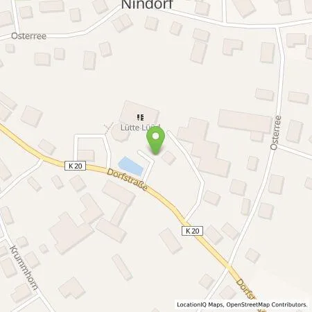 Standortübersicht der Tankstelle Amt Mittelholstein in 24594 Nindorf