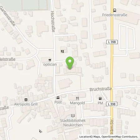 Standortübersicht der Tankstelle Backcharge GmbH in 47506 Neukirchen-Vluyn