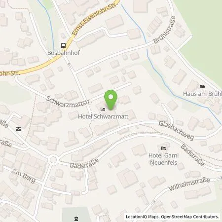 Standortübersicht der Tankstelle Hotel Schwarzmatt e.K. in 79410 Badenweiler