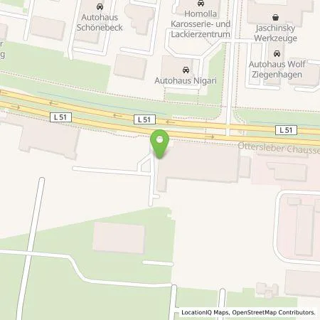 Standortübersicht der Tankstelle GeoFly GmbH in 39120 Magdeburg