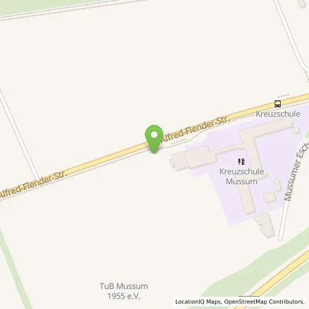 Standortübersicht der Tankstelle SC TuB Mussum 1926 e.V. in 46395 Bocholt