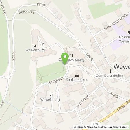 Standortübersicht der Tankstelle Kreis Paderborn in 33142 Büren