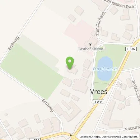 Standortübersicht der Tankstelle Gemeinde Vrees in 49757 Vrees