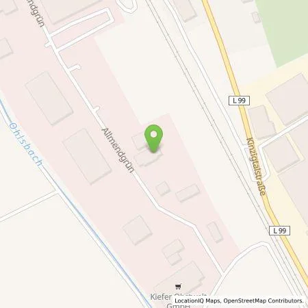 Standortübersicht der Tankstelle Bohnert-Kältetechnik GmbH in 77799 Ortenberg