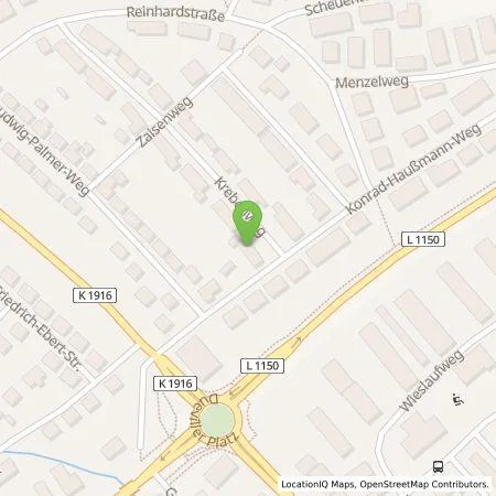 Standortübersicht der Tankstelle Dietmar Schurr in 73614 Schorndorf