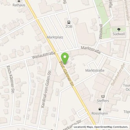 Standortübersicht der Tankstelle Krechting GmbH in 48607 Ochtrup