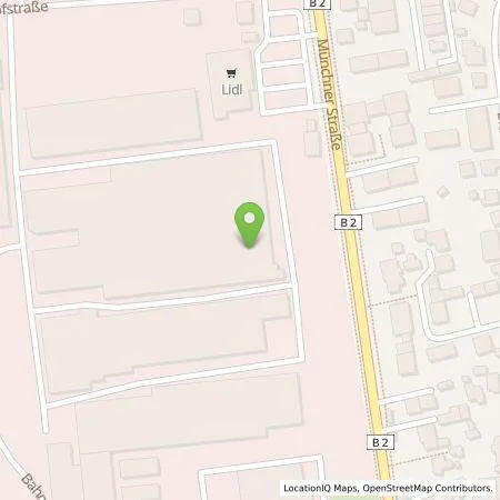 Standortübersicht der Tankstelle EV Ladetechnik GmbH in 86438 Kissing