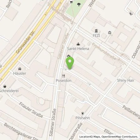 Standortübersicht der Tankstelle EV Ladetechnik GmbH in 81547 München