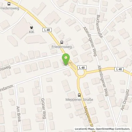 Standortübersicht der Tankstelle Gitta Rolfes Kleinunternehmung in 49809 Lingen