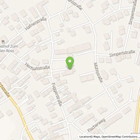 Standortübersicht der Tankstelle Dipl. Inf Manfred Pröll in 86405 Herbertshofen