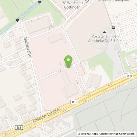 Standortübersicht der Tankstelle Elektro Geißler GmbH in 37081 Göttingen