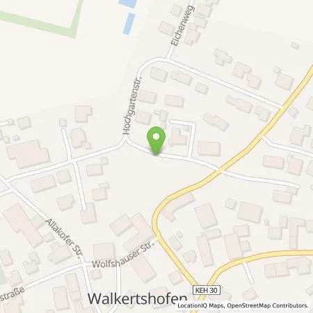 Standortübersicht der Tankstelle Florian und Sandra Schranner GbR in 84091 Attenhofen