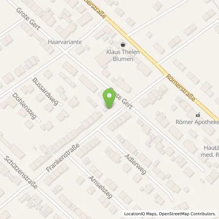 Standortübersicht der Tankstelle Nicole Sperling in 47495 Rheinberg