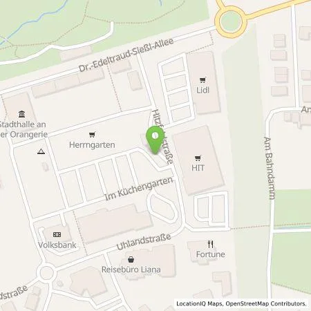 Standortübersicht der Tankstelle e-rp GmbH in 67292 Kirchheimbolanden