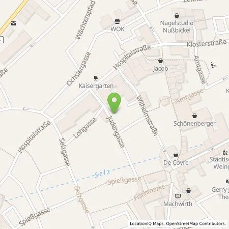 Standortübersicht der Tankstelle e-rp GmbH in 55232 Alzey