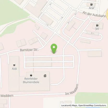 Standortübersicht der Tankstelle CLEVER A/S in 23858 Reinfeld