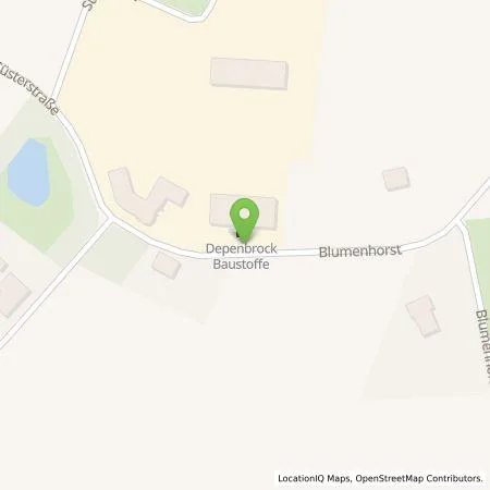 Standortübersicht der Tankstelle Depenbrock Holding SE & Co. KG in 32351 Stemwede