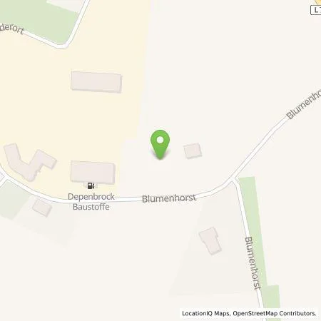 Standortübersicht der Tankstelle Depenbrock Holding SE & Co. KG in 32351 Stemwede