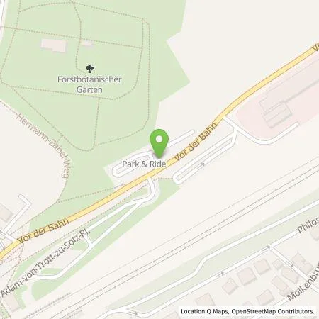 Standortübersicht der Tankstelle Versorgungsbetriebe Hann. Münden GmbH in 34346 Hann. Münden