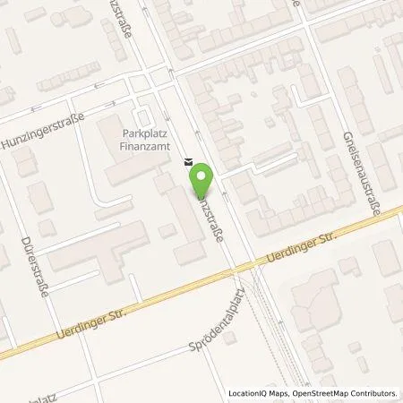 Standortübersicht der Tankstelle Alain Michelis in 47800 Krefeld