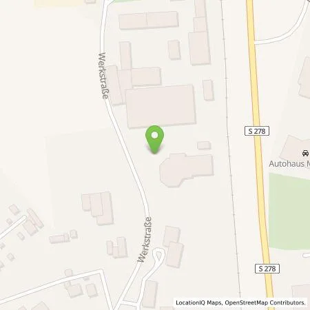 Standortübersicht der Tankstelle Autohaus Meinhold GmbH in 08209 Auerbach