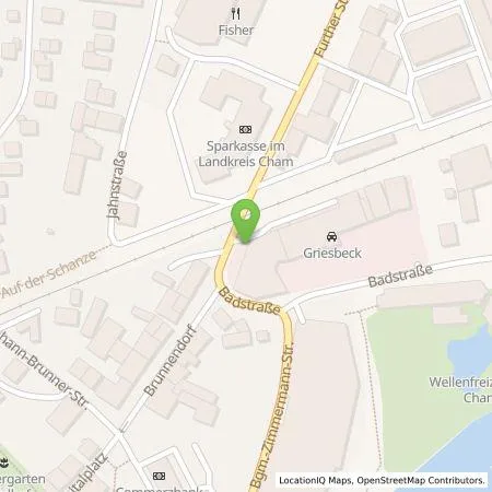Standortübersicht der Tankstelle Ludwig Griesbeck Kraftfahrzeuge GmbH&Co.KG in 93413 Cham