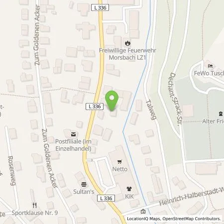 Standortübersicht der Tankstelle HOLMA Beteiligungs-OHG in 51597 Morsbach