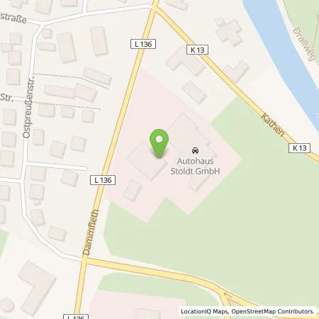 Standortübersicht der Tankstelle Autohaus Stoldt GmbH in 25554 Wilster