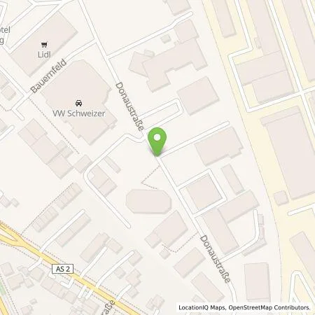 Standortübersicht der Tankstelle Schwaba GmbH Schwaba Augsburg Ost in 86165 Augsburg