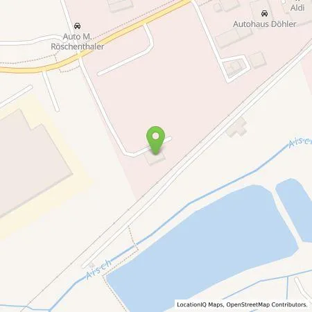 Standortübersicht der Tankstelle Gerhard Hartmann GmbH in 91438 Bad Windsheim