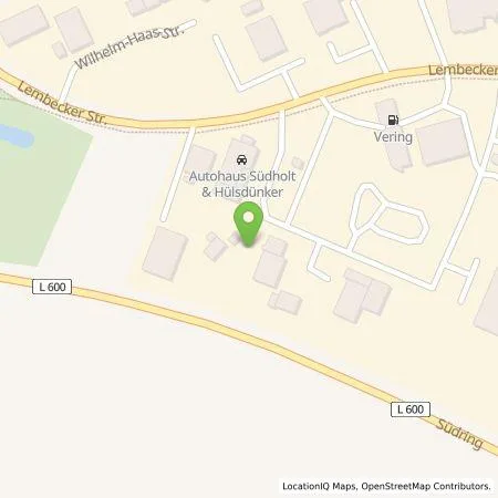 Standortübersicht der Tankstelle Wissing Elektrotechnik GmbH in 46359 Heiden