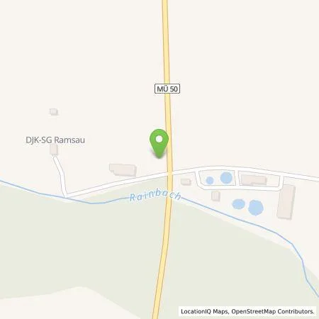 Standortübersicht der Tankstelle Hans Urban Photovoltaik in 84437 Reichertsheim, OT Ramsau