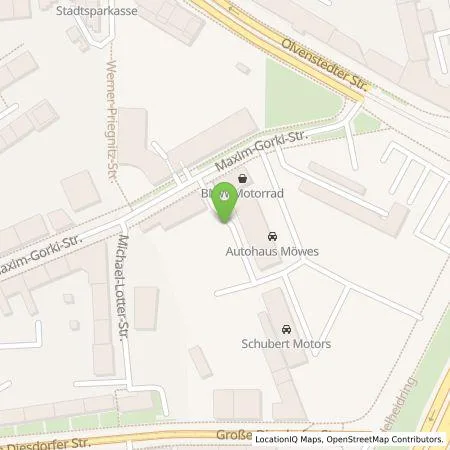 Standortübersicht der Tankstelle Schubert Motors GmbH in 39108 Magdeburg