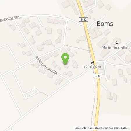 Standortübersicht der Tankstelle Bürgerladenetzwerk Reinhard Siebert in 88362 Boms