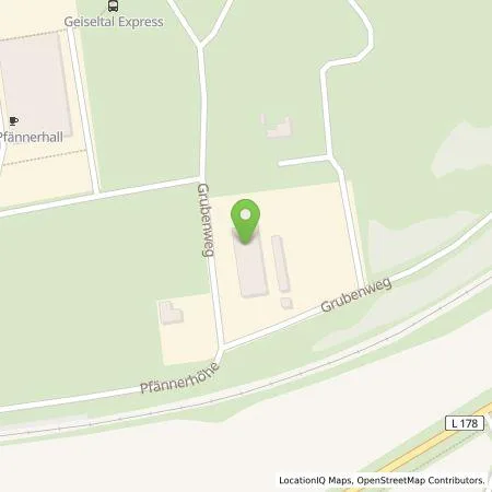 Standortübersicht der Tankstelle Walter Fritz deutsche Gesellschaft für Energieversorgung mbH in 06242 Braunsbedra