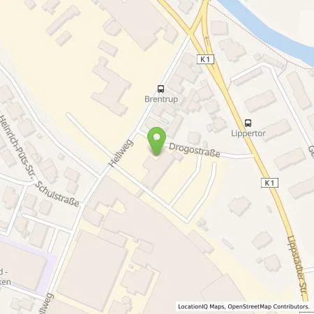 Standortübersicht der Tankstelle Walter Fritz deutsche Gesellschaft für Energieversorgung mbH in 33378 Rheda-Wiedenbrück