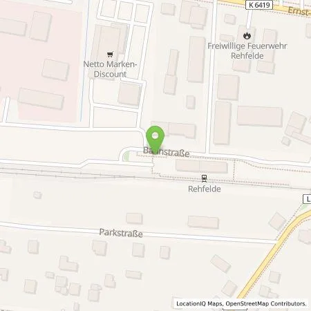 Standortübersicht der Tankstelle Stadtwerke Strausberg GmbH in 15345 Rehfelde