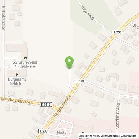 Standortübersicht der Tankstelle Stadtwerke Strausberg GmbH in 15345 Rehfelde